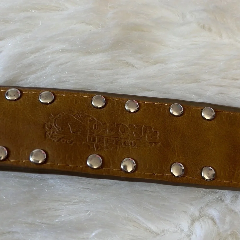 Rhinestone heart belt